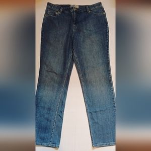 Levi Mid-Rise Straight Jeans size 16